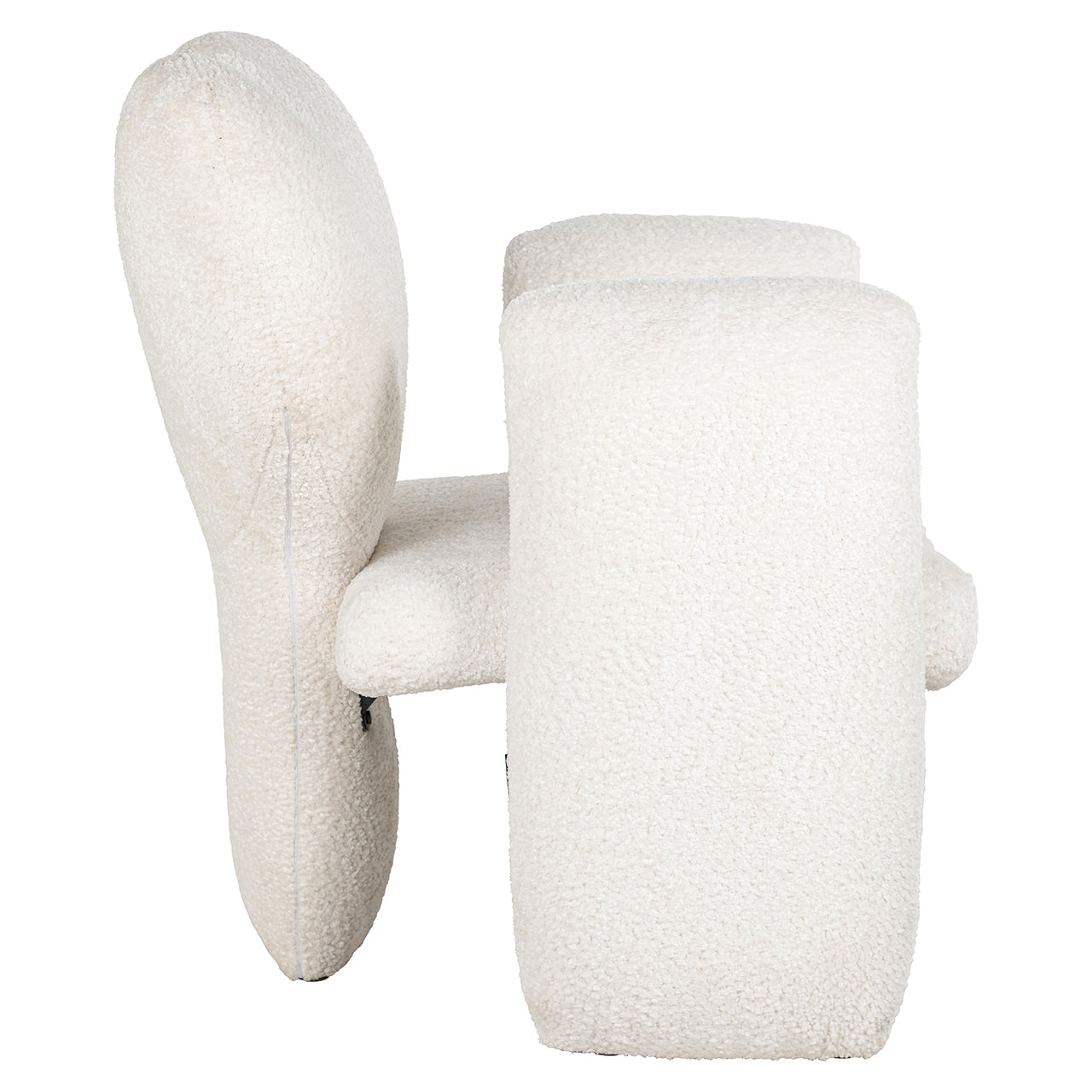 Lounge chair Didi (Sheep 02 white)