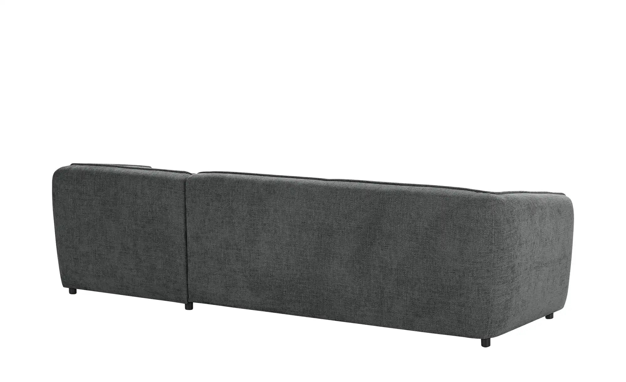 Sofa Cavallo - Black Fabric Corner Sofa 280×152cm