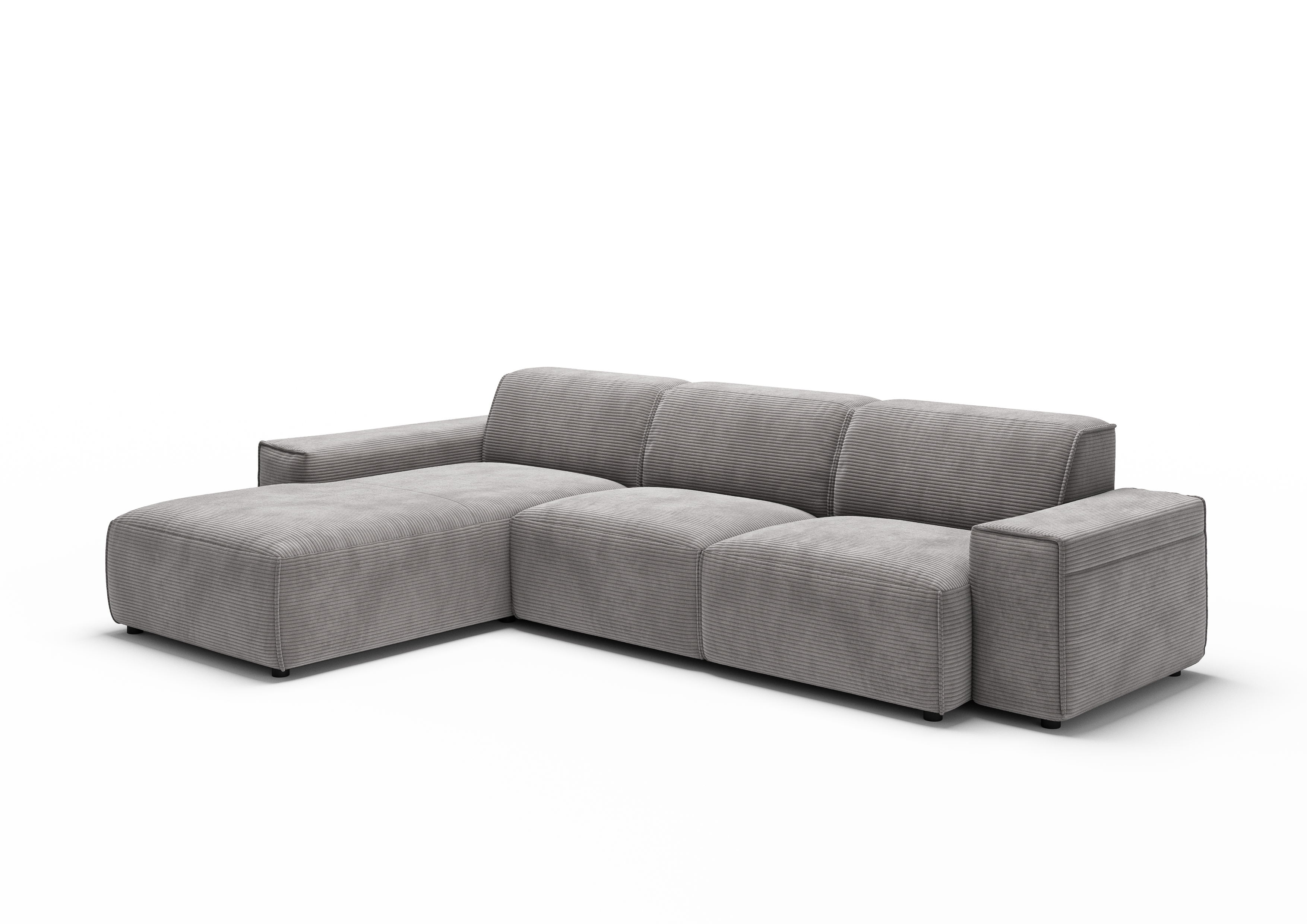 Sofa Linton – Dark Grey – 299x189 cm