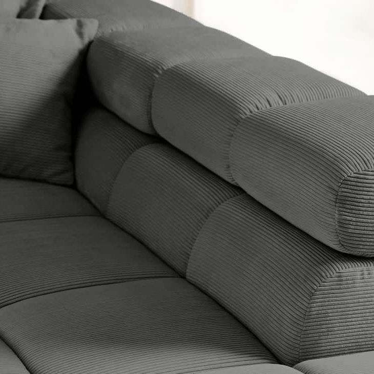 Sofa Portland Line - Anthracite - Lounge 319x215cm