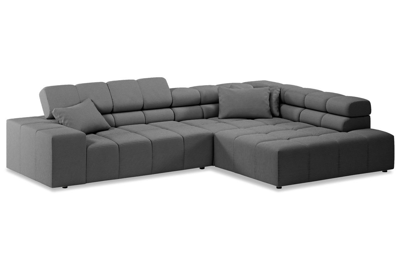 Sofa Portland Line - Graphite - Lounge 319x215cm
