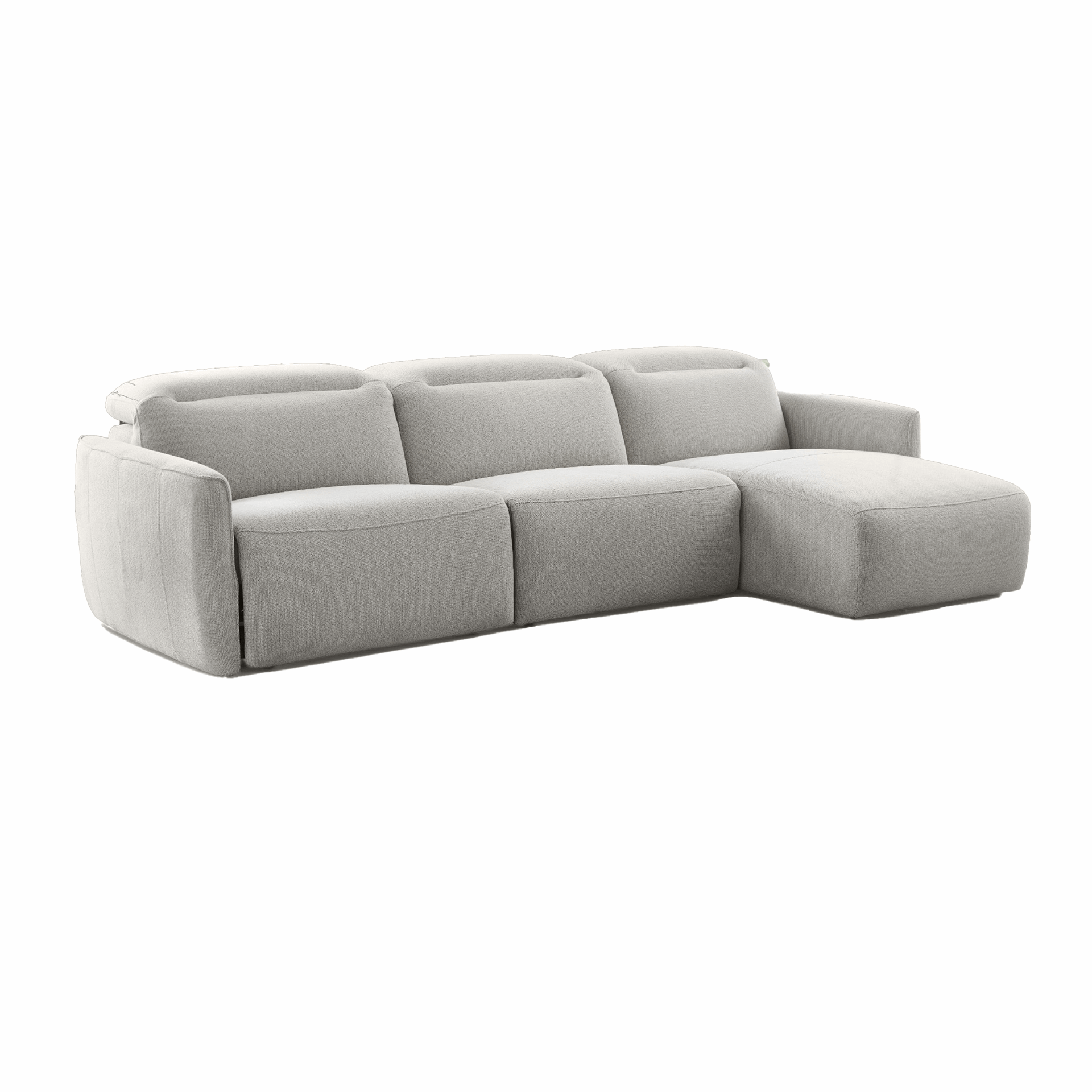 Sofa Valona - Soft Grey | 273 × 165 cm - Lounge Right