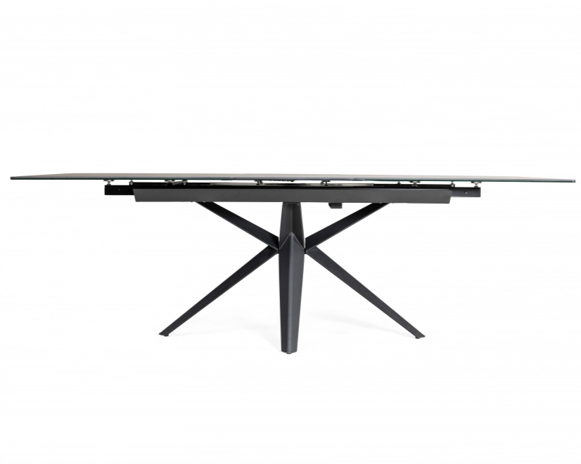 Dining Table Harmony - Mat Black Ceramic 180cm | Extendable 230cm