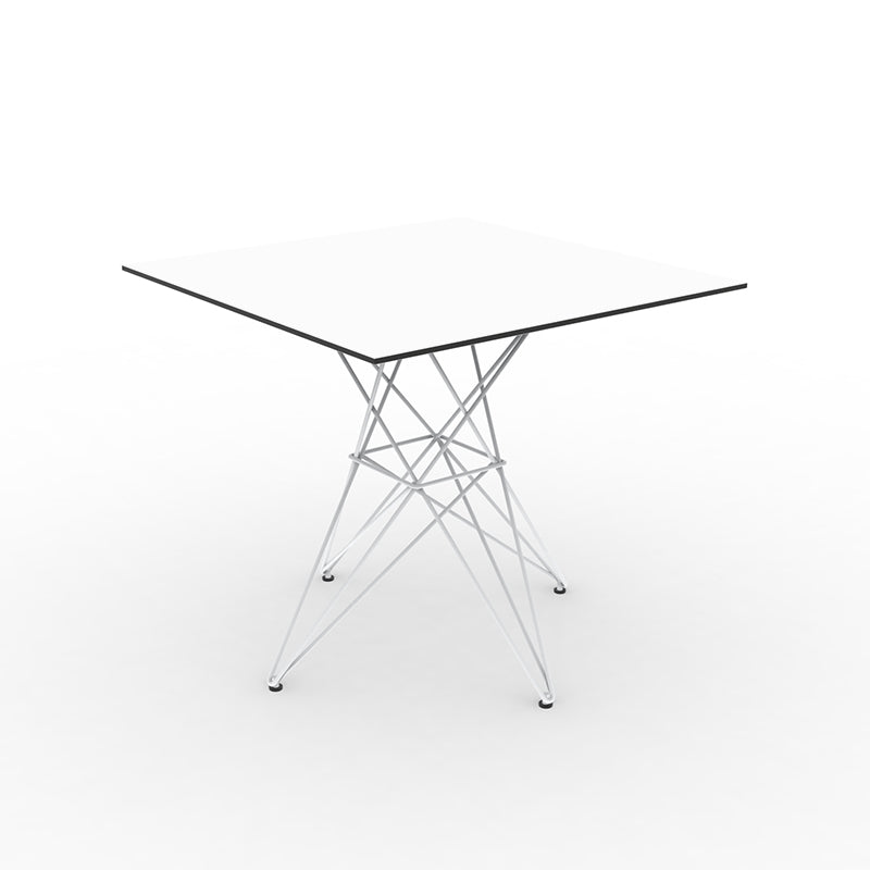 Faz - Table - Stainless Base 80X80x72 Cm