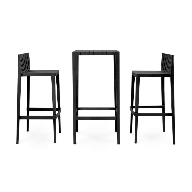 Spritz Set Of 1 Bar Table+2 Bar Stool H:97Cm