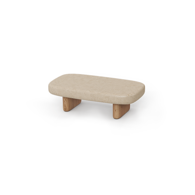 Milos Coffee Table Rectangular80 x 45 x 24 cm