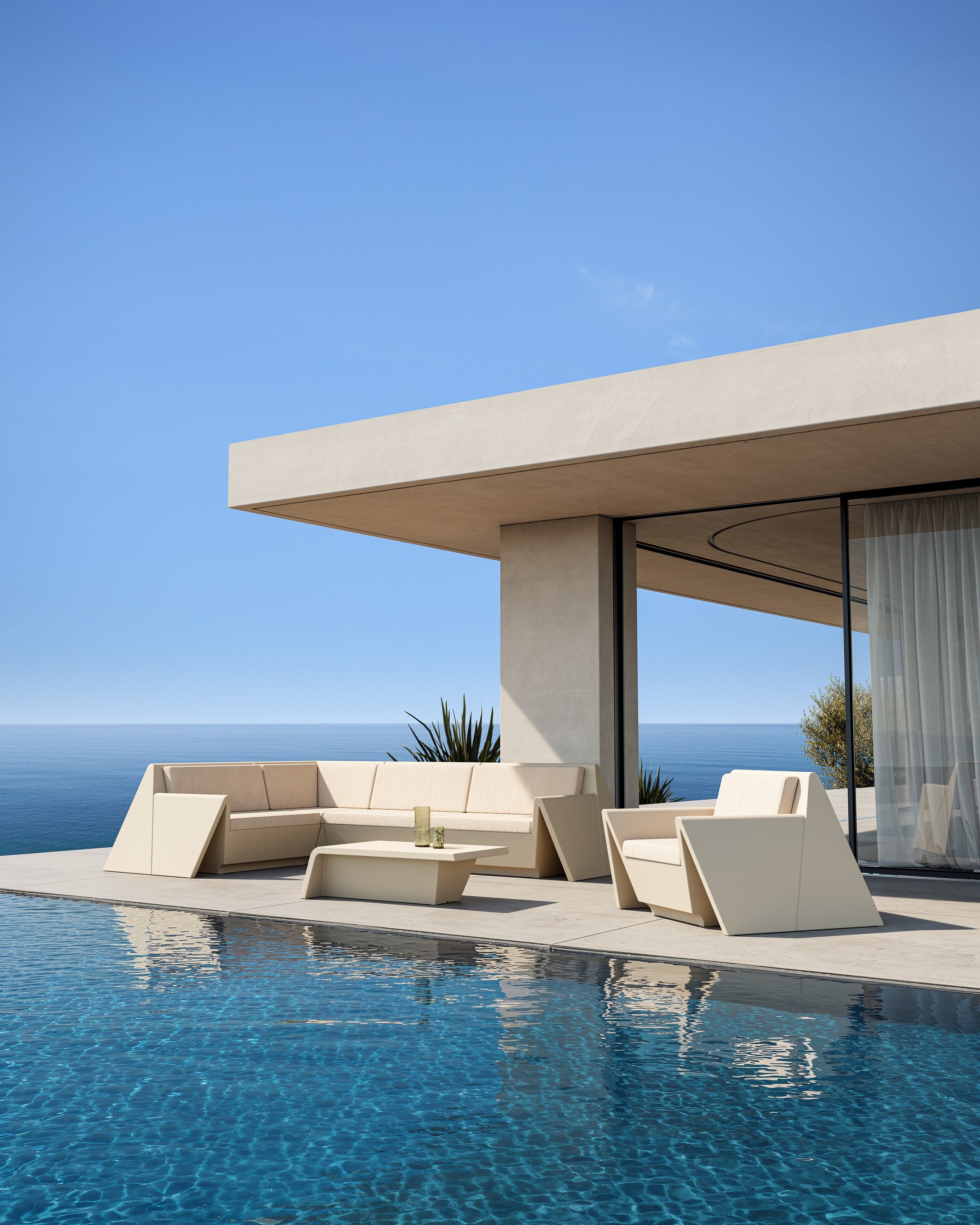 Rest Sun Chaise Table 87X50X24