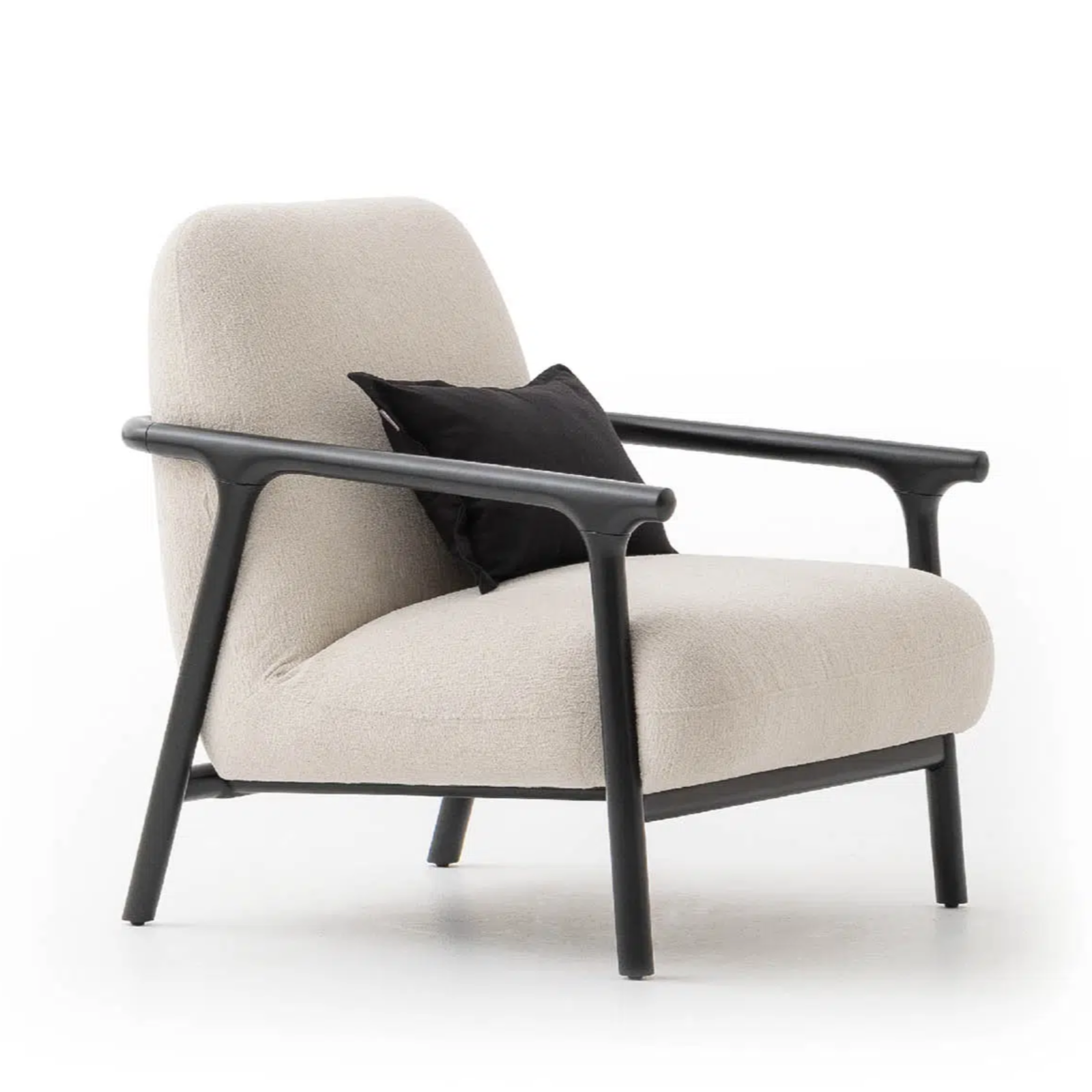 Armchair Boboil Cream & Black