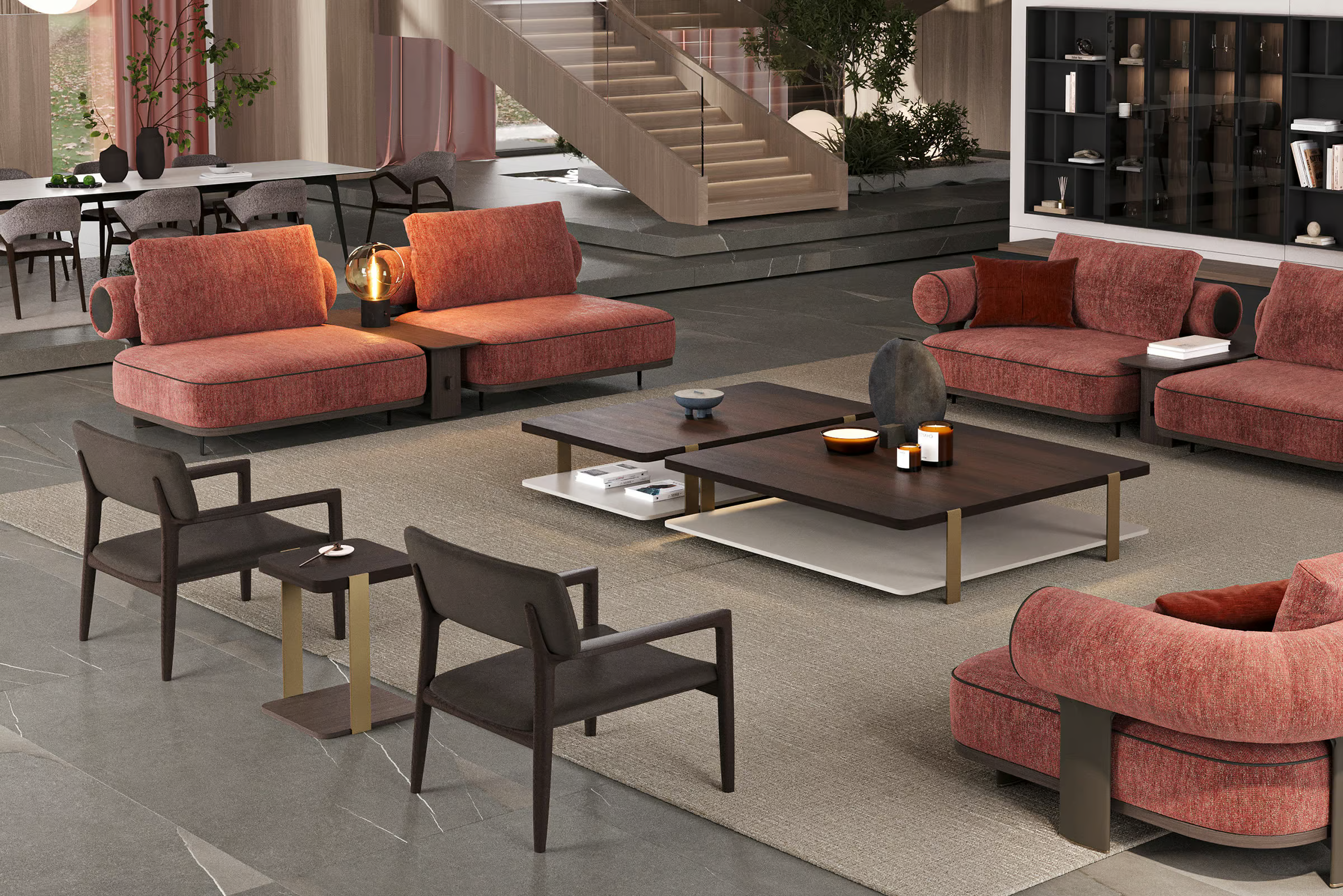 Coffee Table Hector Middle 87x138cm