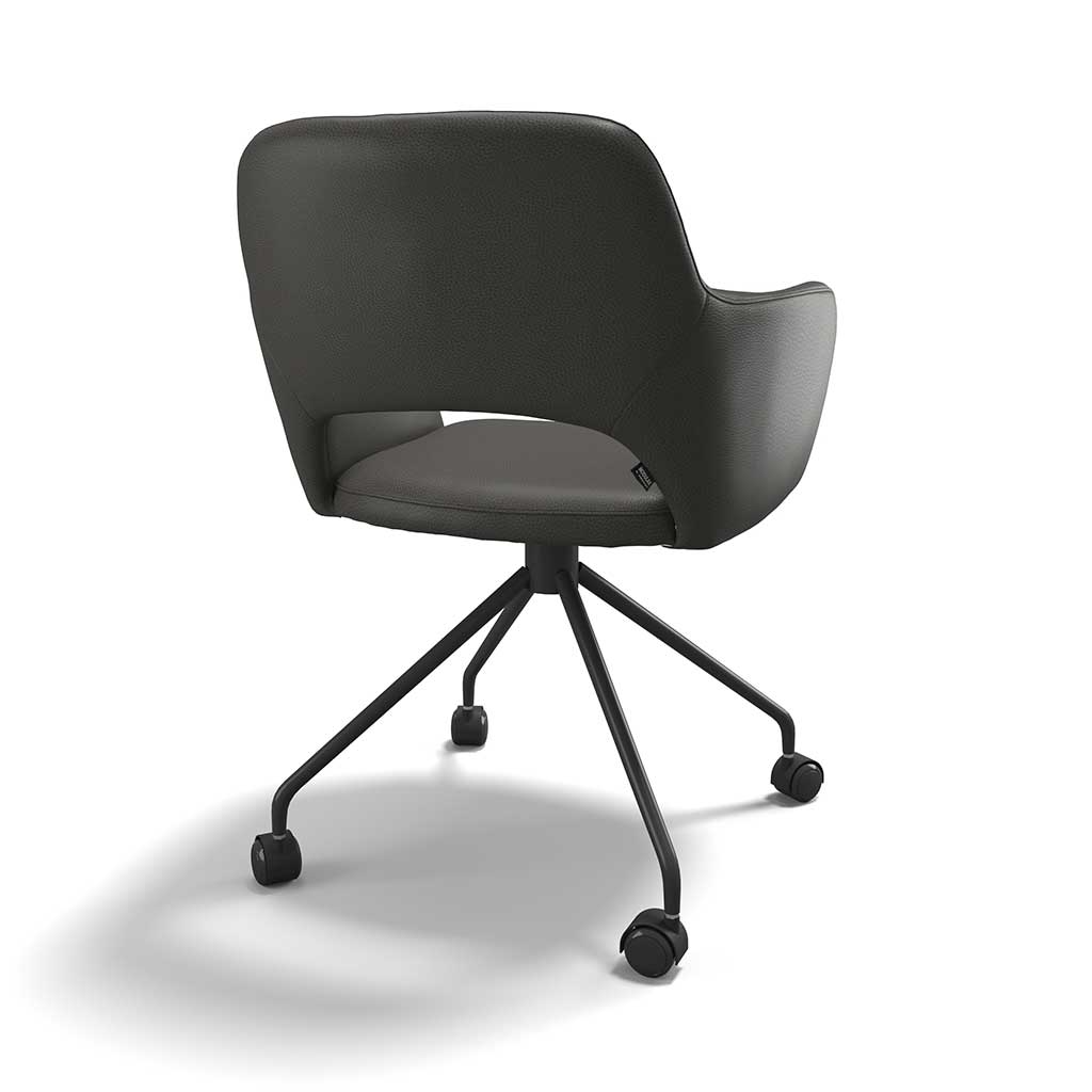 Chair Jolly - Black Leather