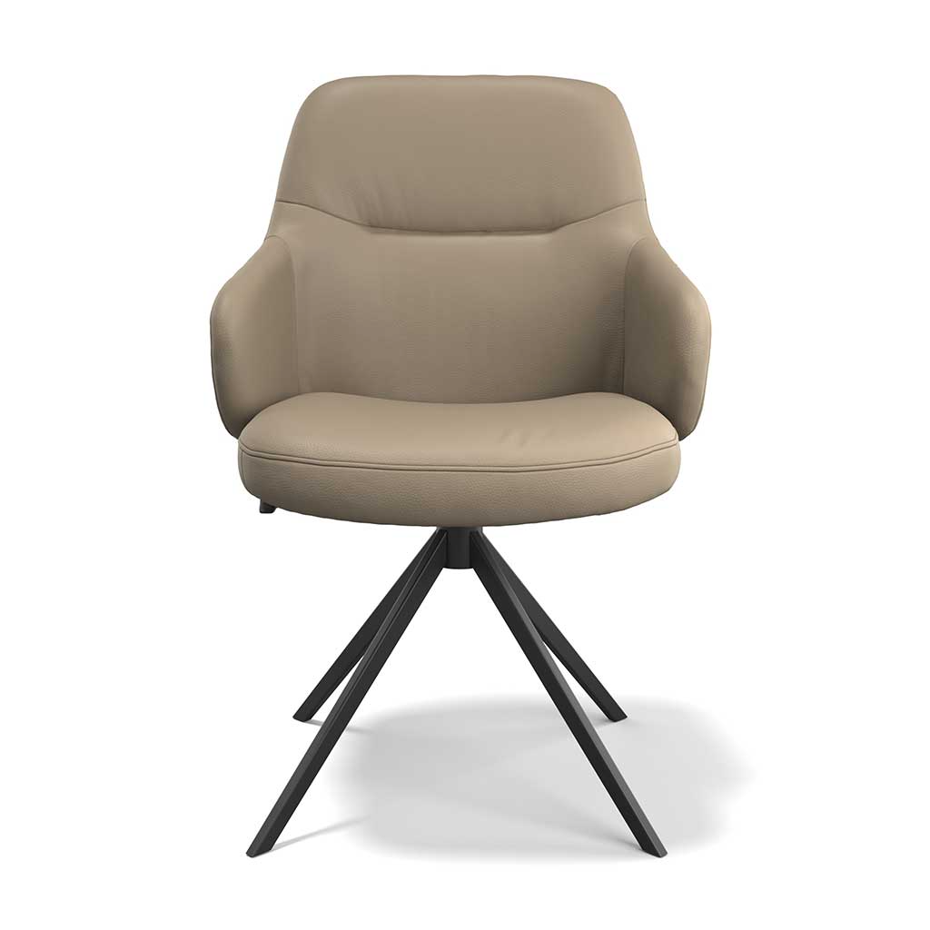 Chair Marilyn - Brown Leather