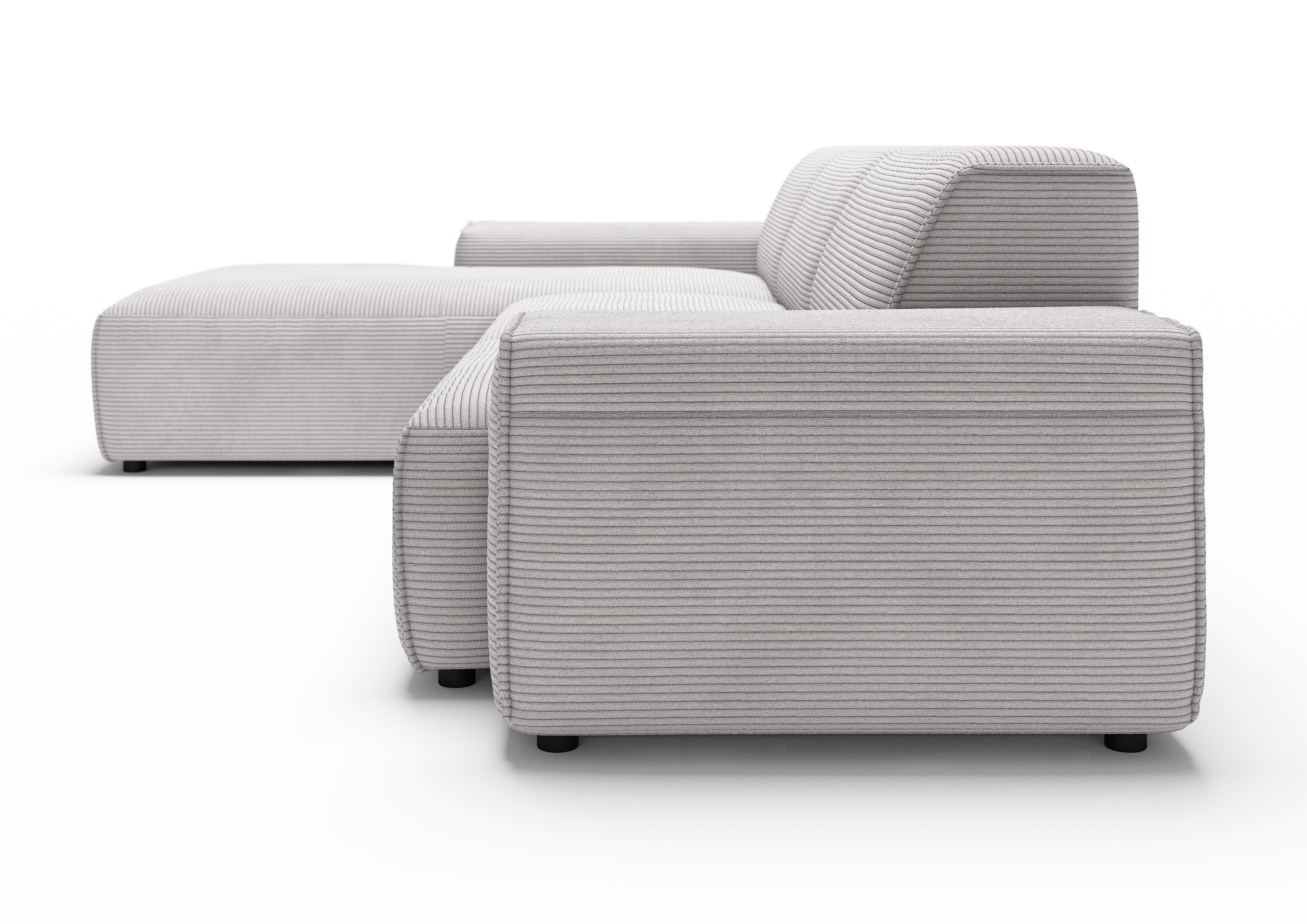 Sofa Linton – Grey – 299x189 cm