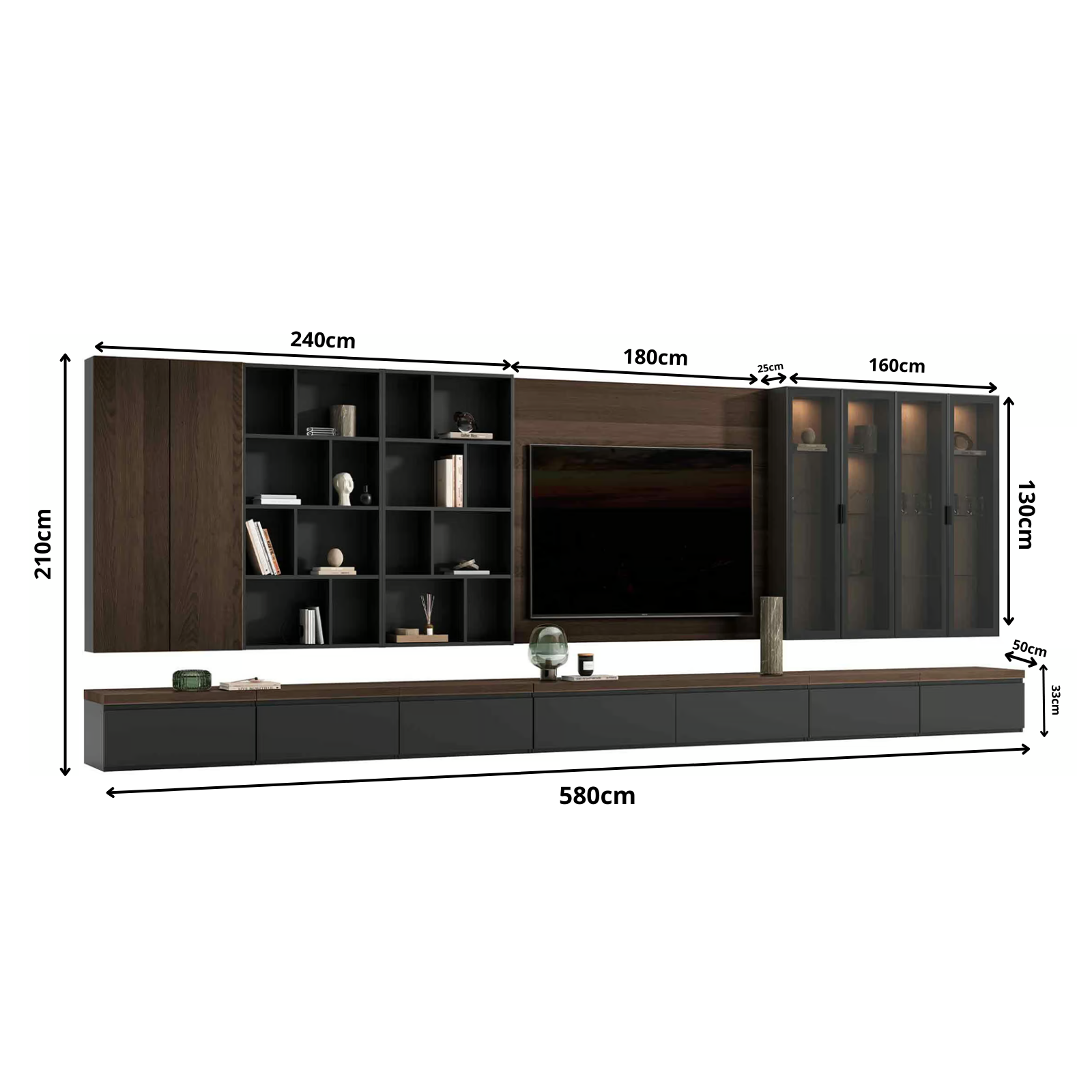TV Unit Infinity (Aral) Option 8