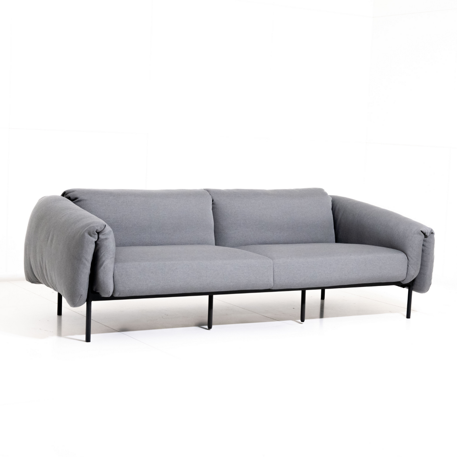 Outdoor Sofa Zerio - Silver 224x98x70cm