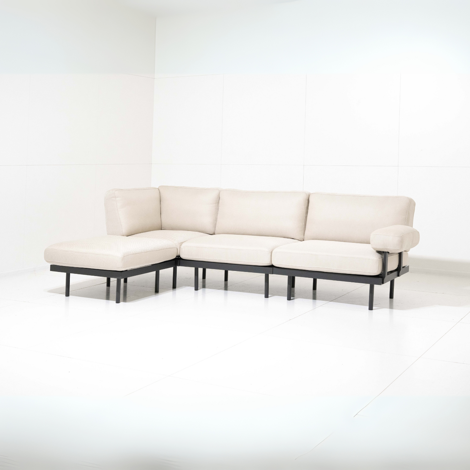Outdoor Sofa Mofico - Beige 273x161x80cm
