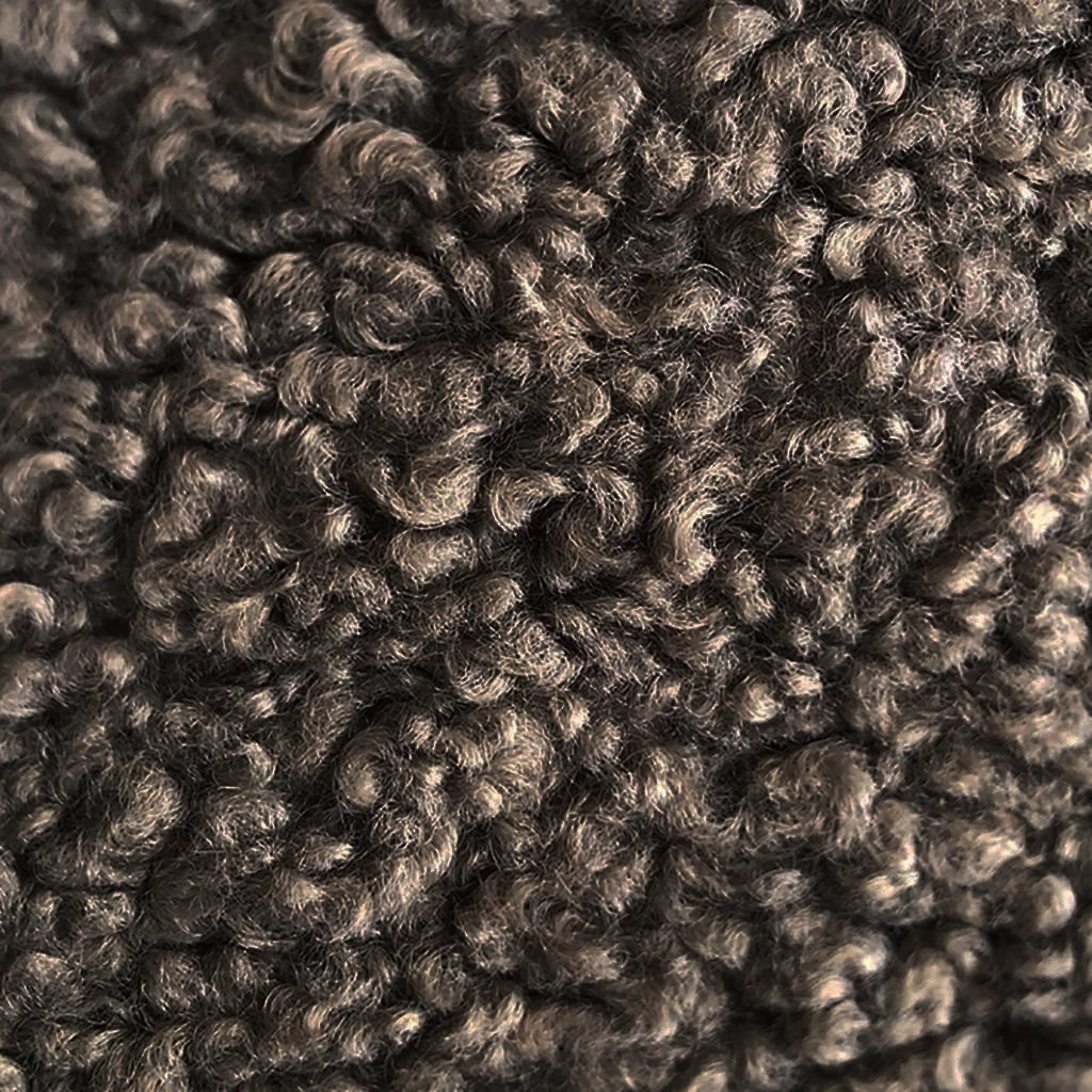 Chair - Ferrara Brown Bouclé + White Bouclé