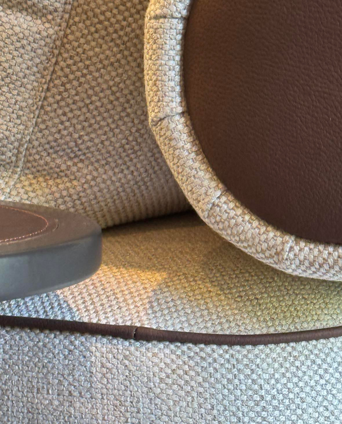 Sofa Kyoto - Light Gray/Beige 362x111cm