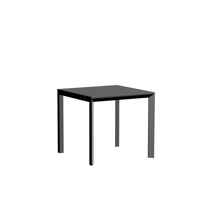 Frame Aluminium Table 80X80X74