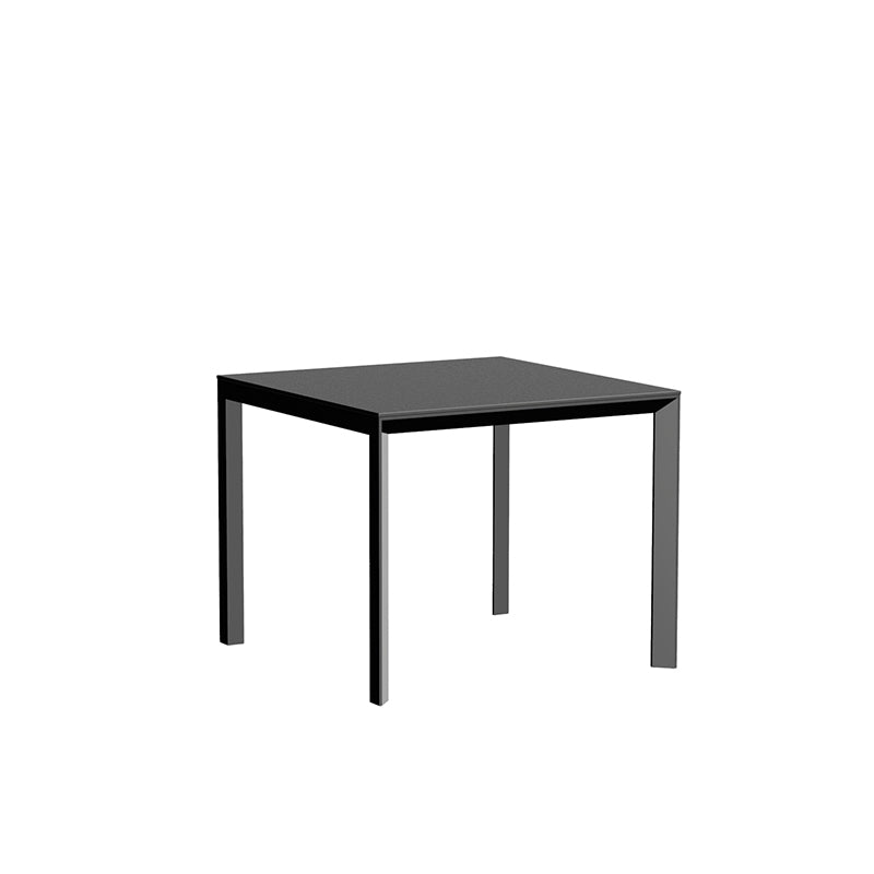Frame Aluminium Table 90X90X74
