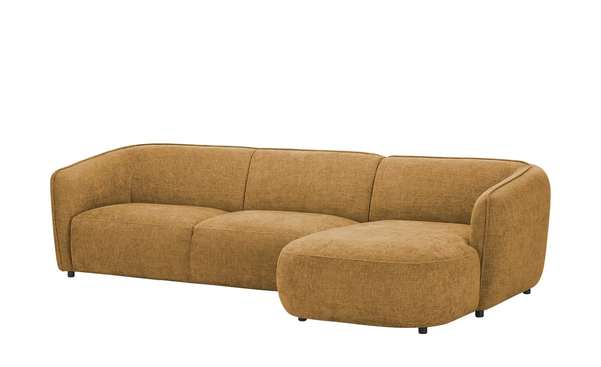 Sofa Cavallo - Brown Fabric Corner Sofa 280×152cm