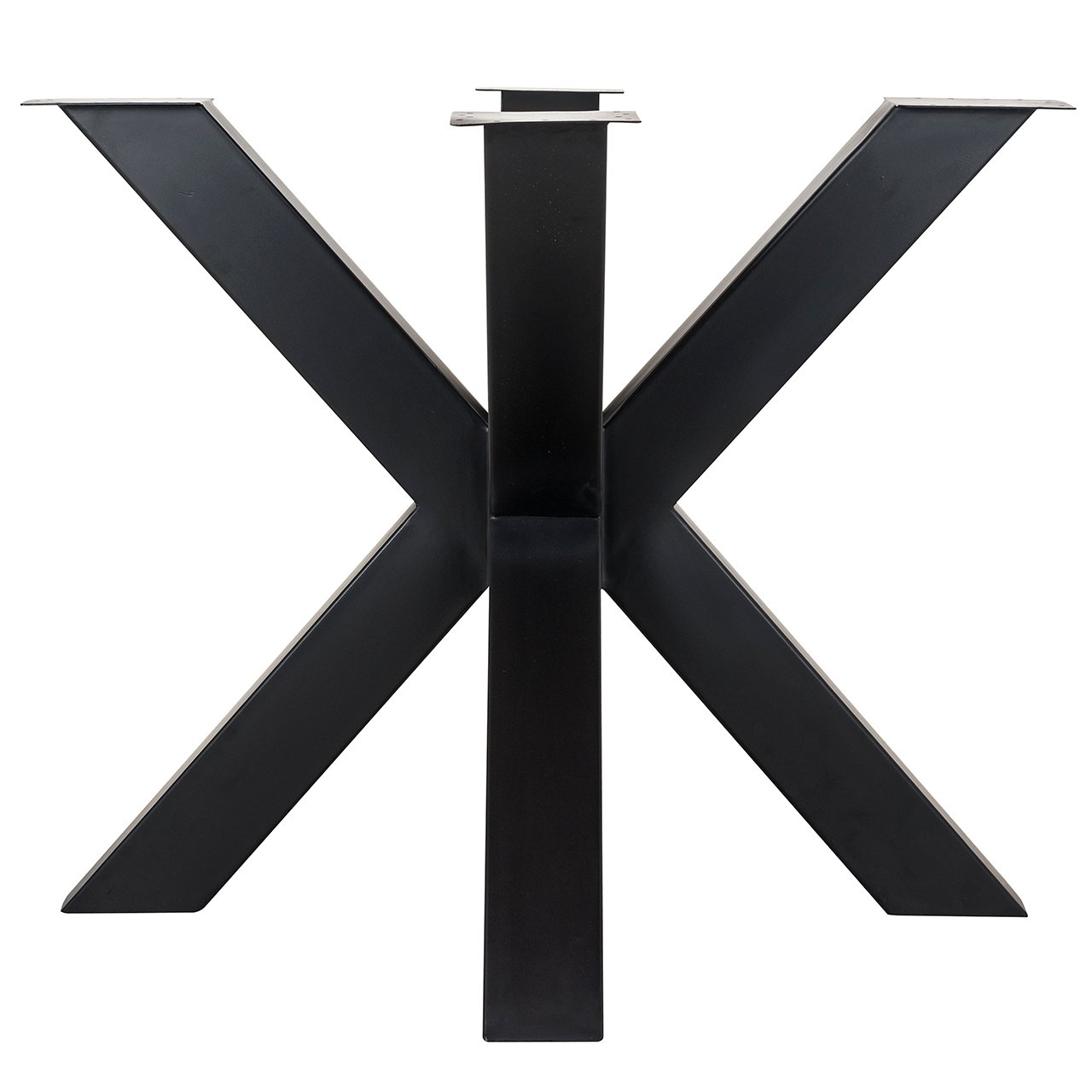 Dining table X-leg Bodhi black