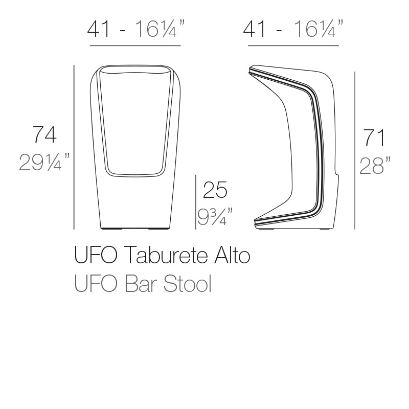 Ufo Bar Stool