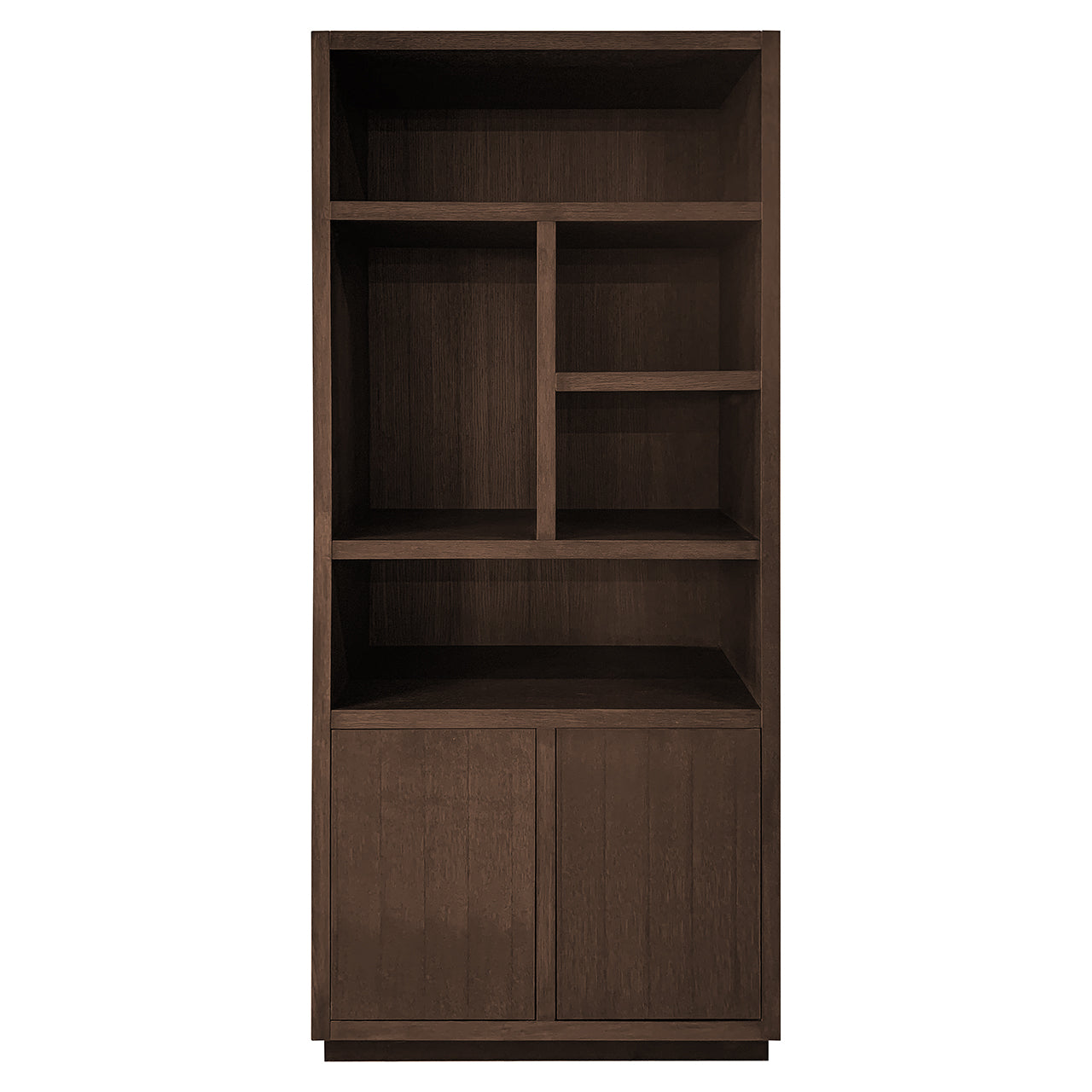 Display cabinet Oakura 2-doors (Brown)
