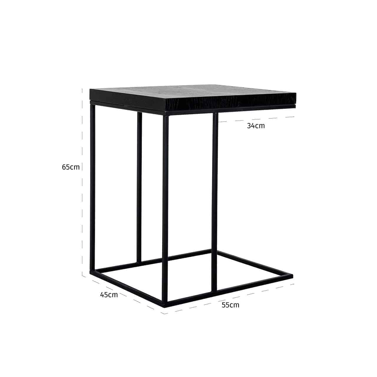 Side Table Oakura (Black)
