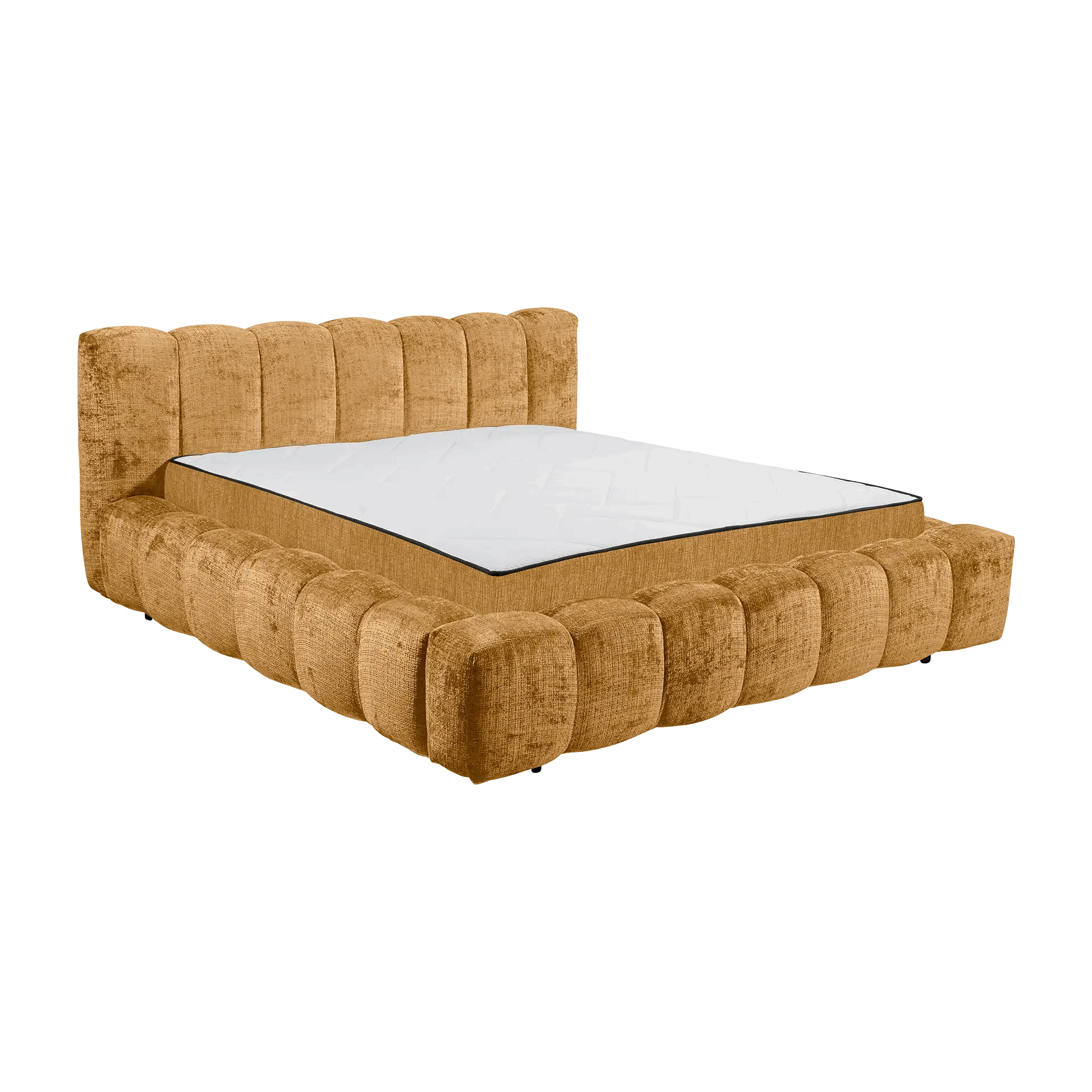 Boxspring Bexter - Gold  | Includes Slatted Base & Matress
