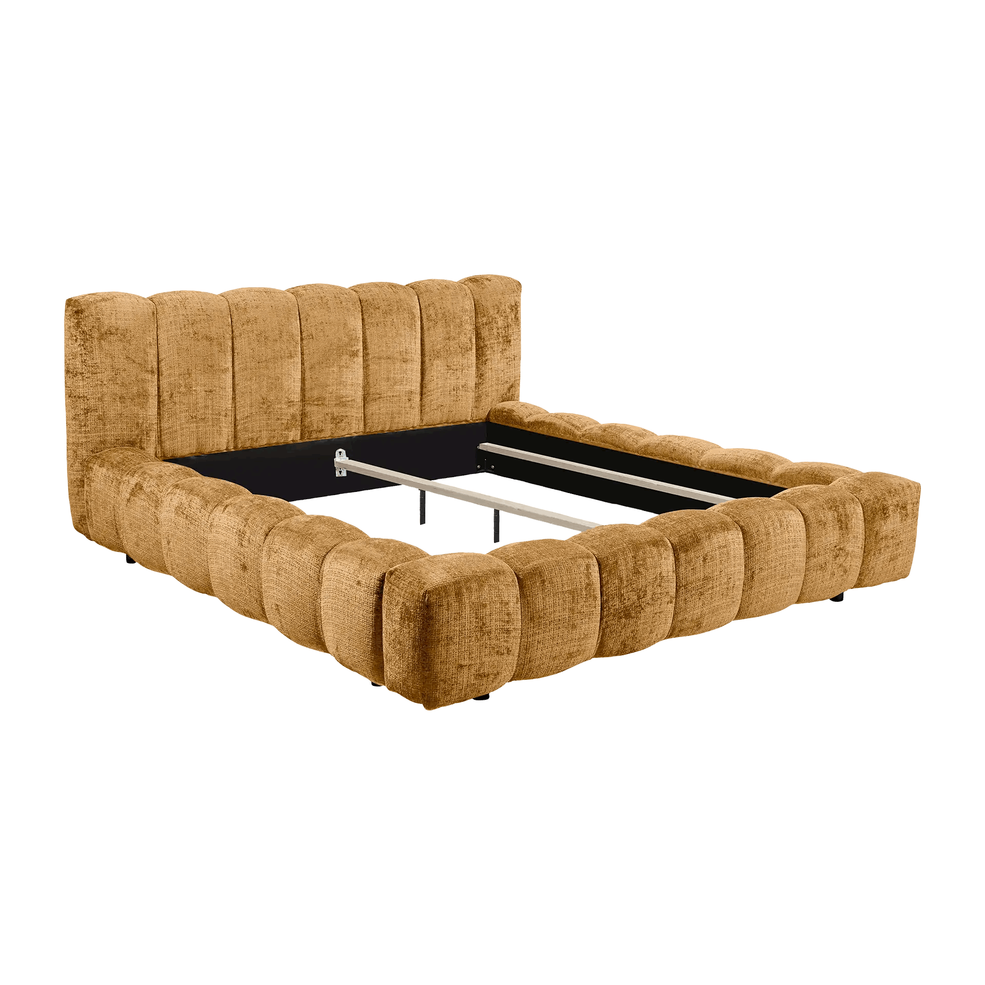Boxspring Bexter - Gold  | Includes Slatted Base & Matress
