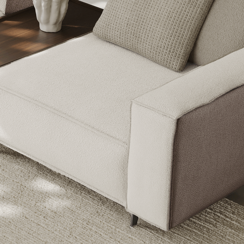 Sofa Cavalier - Light Beige 297x111cm