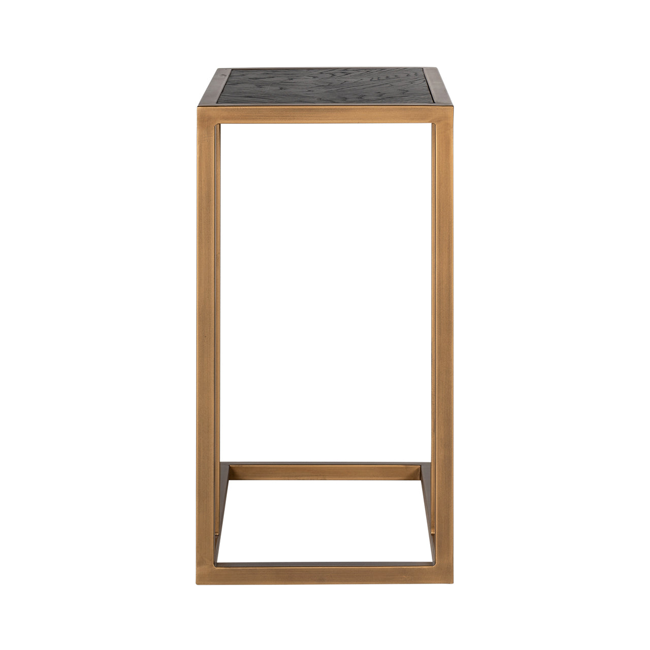 Side Table Blackbone brass (Black rustic)