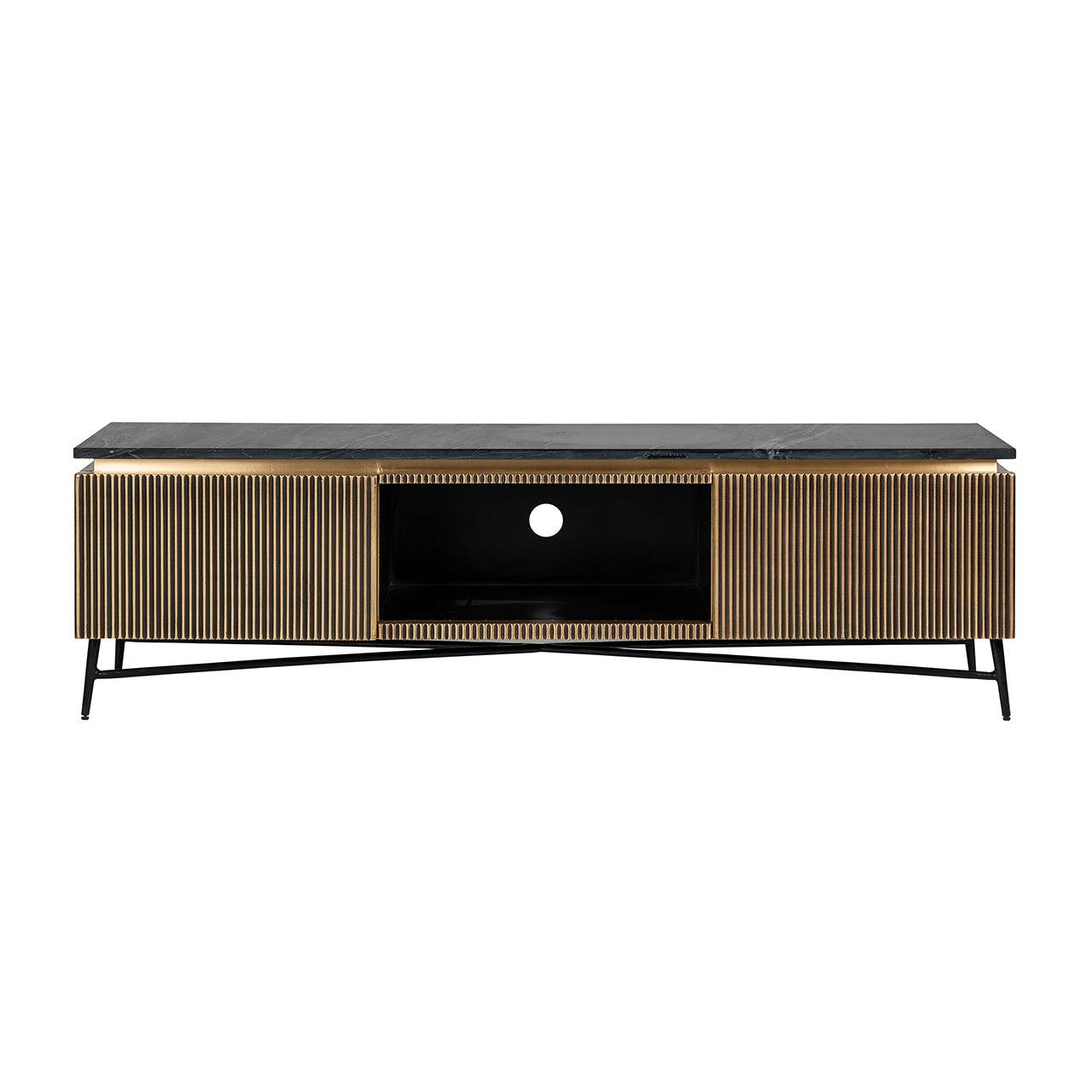 TV cabinet Ironville 2-doors (Gold)