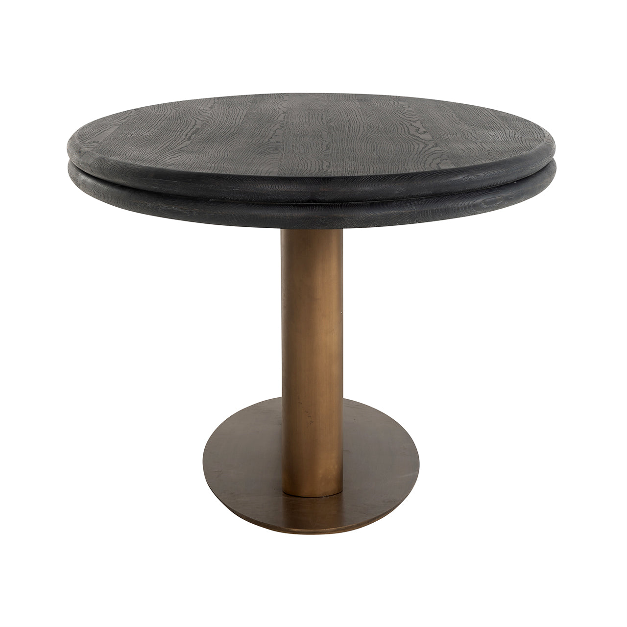 Dining table Macaron oval 235 (Black rustic)