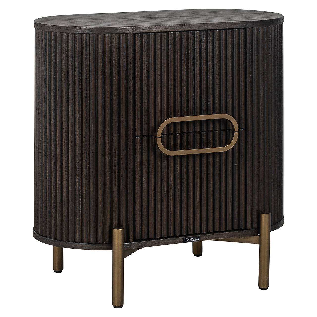 Nightstand Luxor 1-door (Brown)