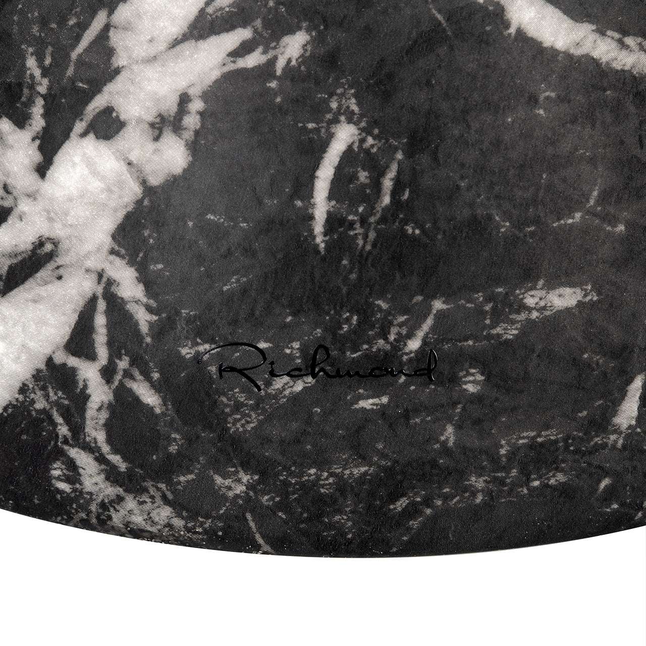 End table Bosco faux black marble (Black)