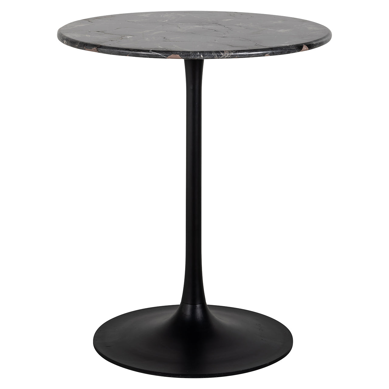 Bistro table Carlten 65Ø (Black)