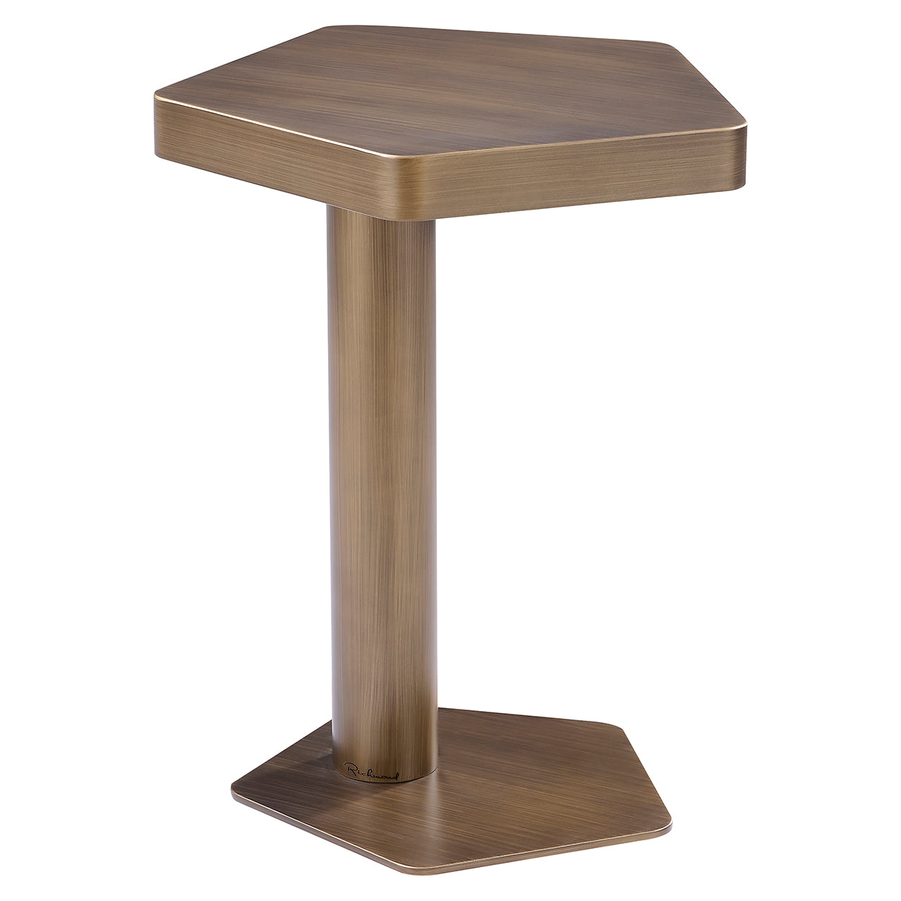 Side Table Hexa (Brushed Gold)