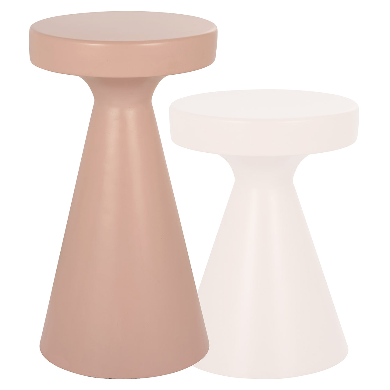 End table Kimble pink big 30Ø (Pink)