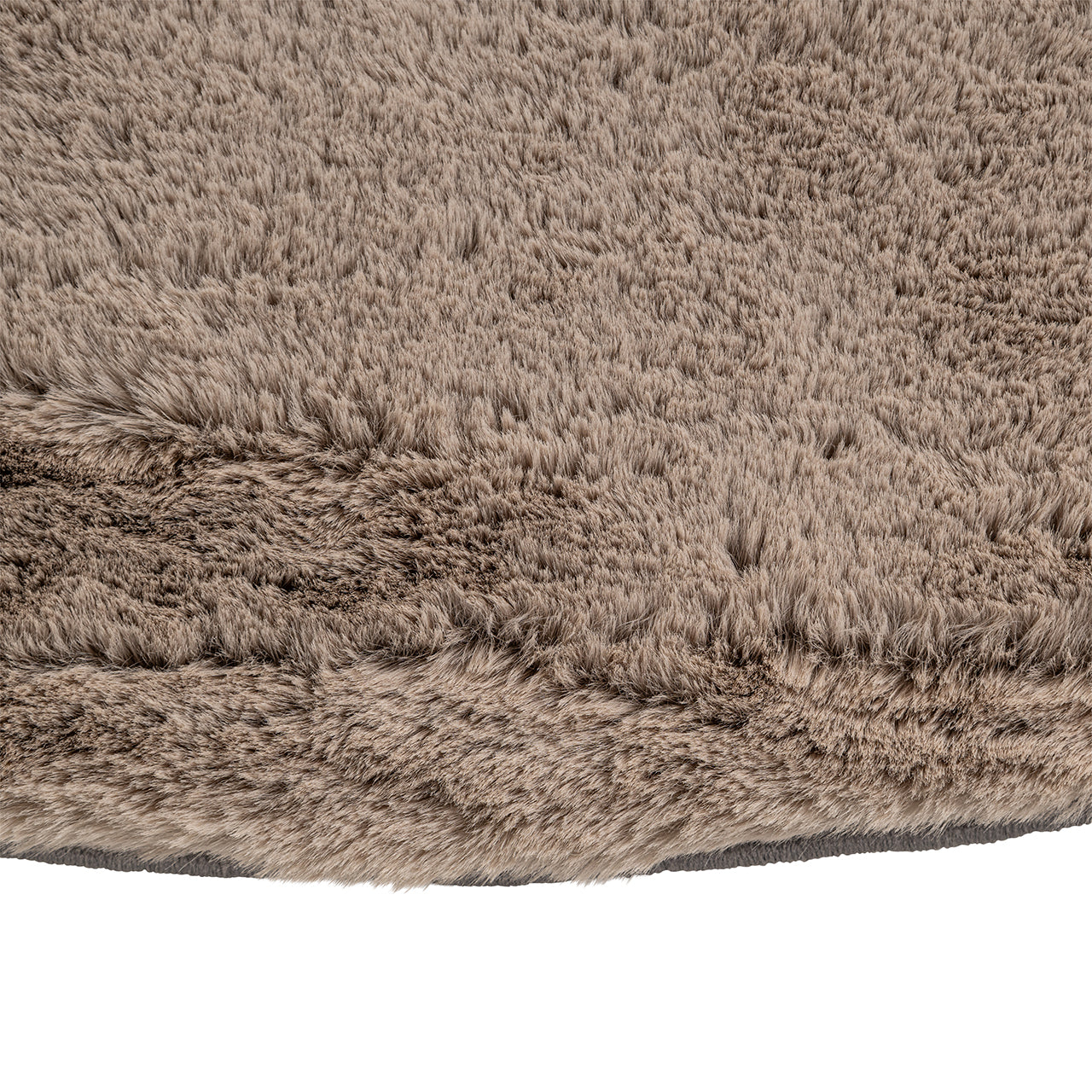 Carpet Saifo furry 160Ø (Sand)
