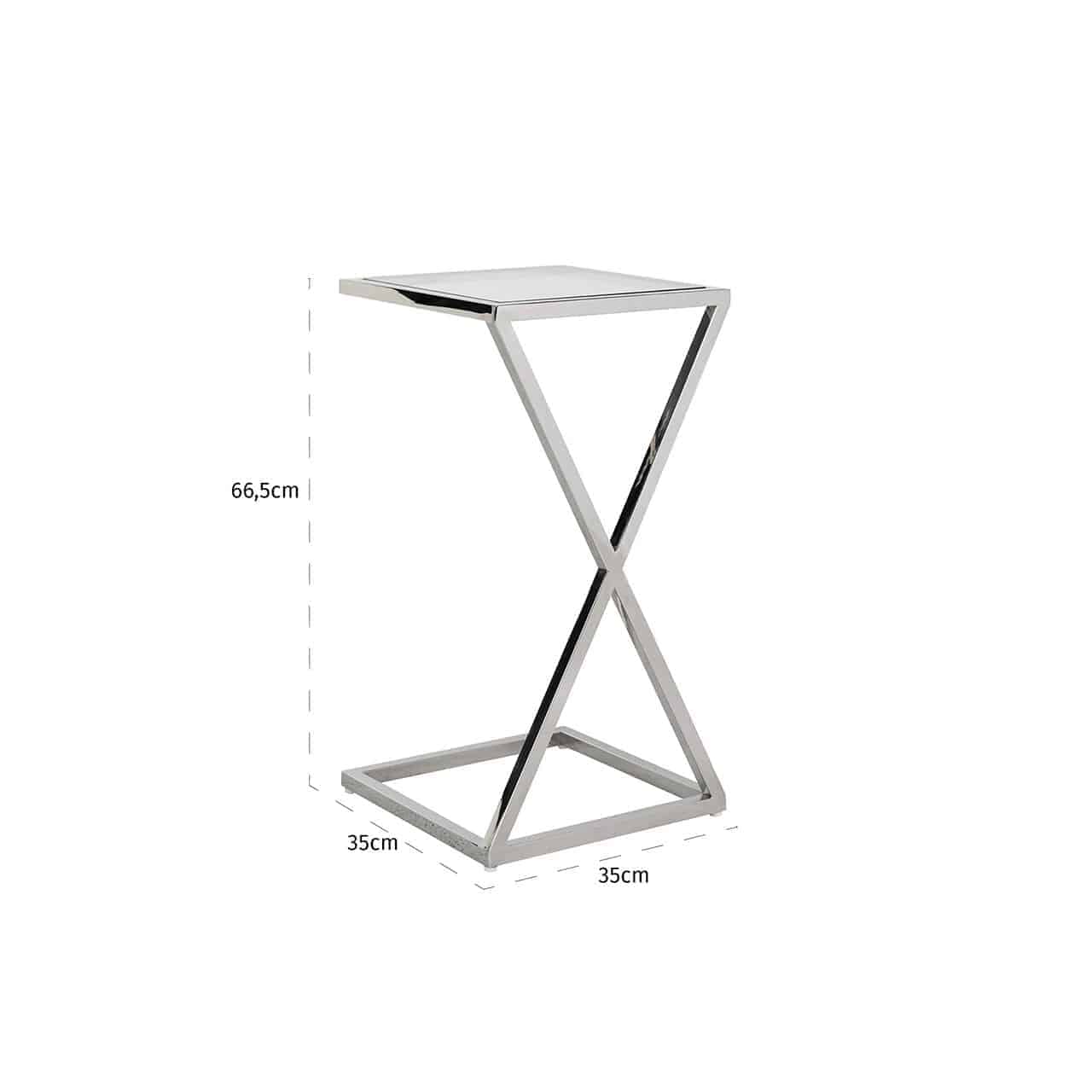 Side Table Paramount (Silver)