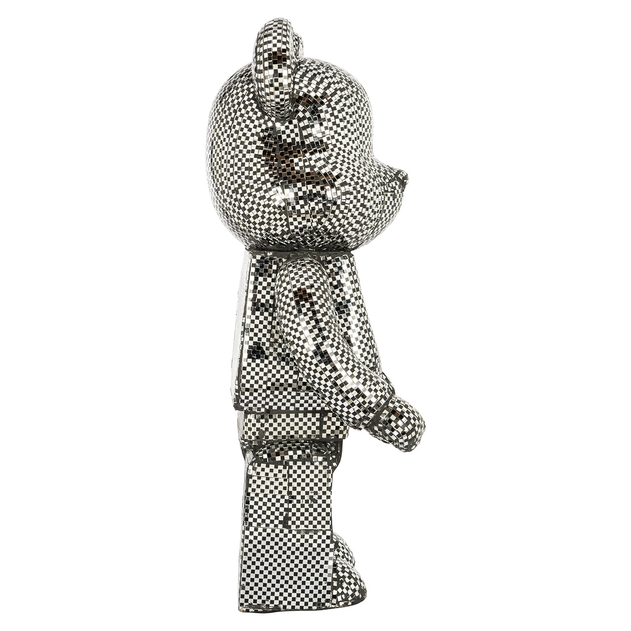 Decorative object Bear small (Silver)