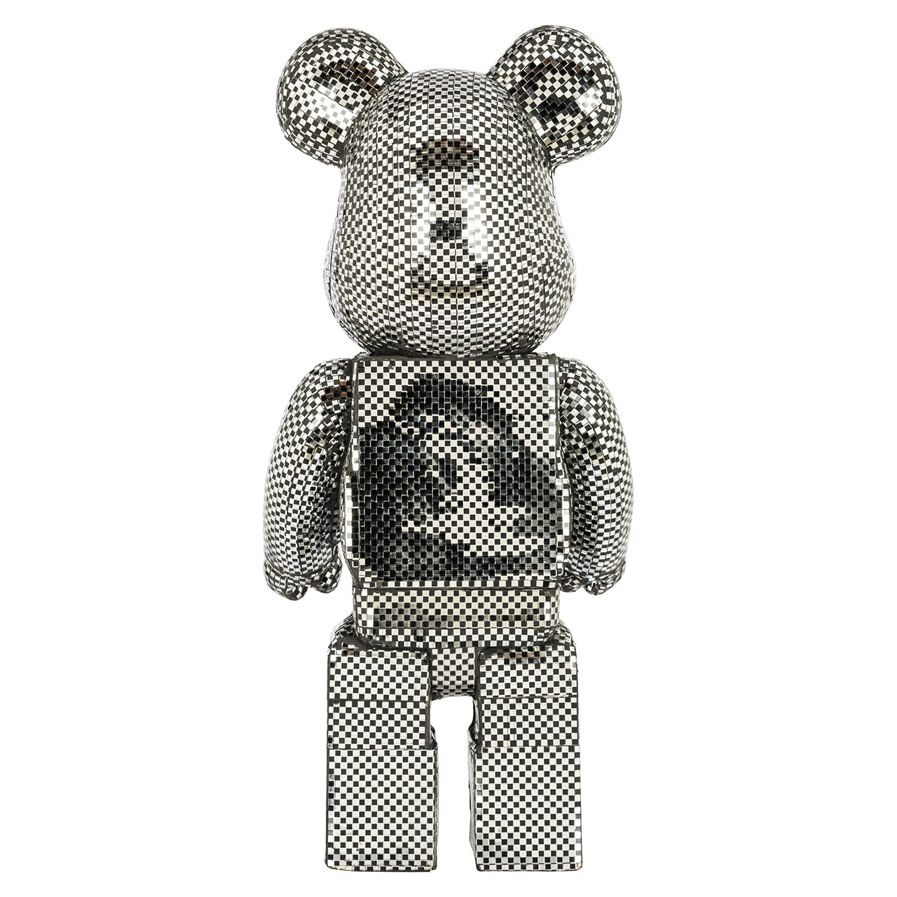 Decorative object Bear small (Silver)