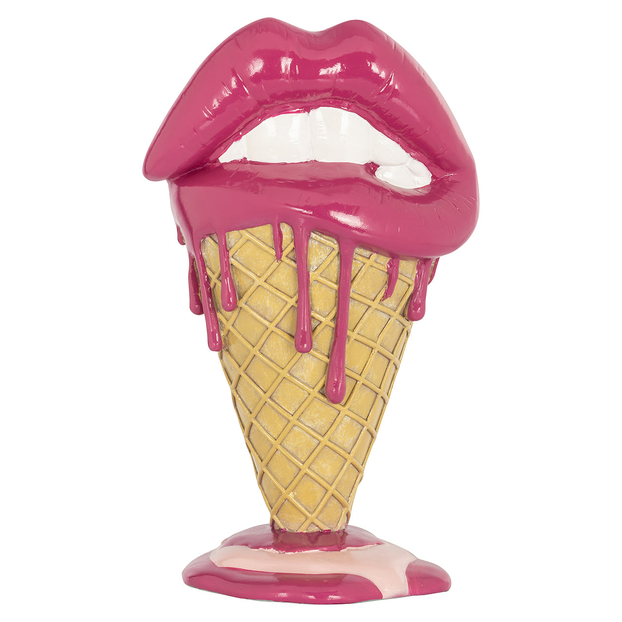 Decorative object Ice lips (Pink)