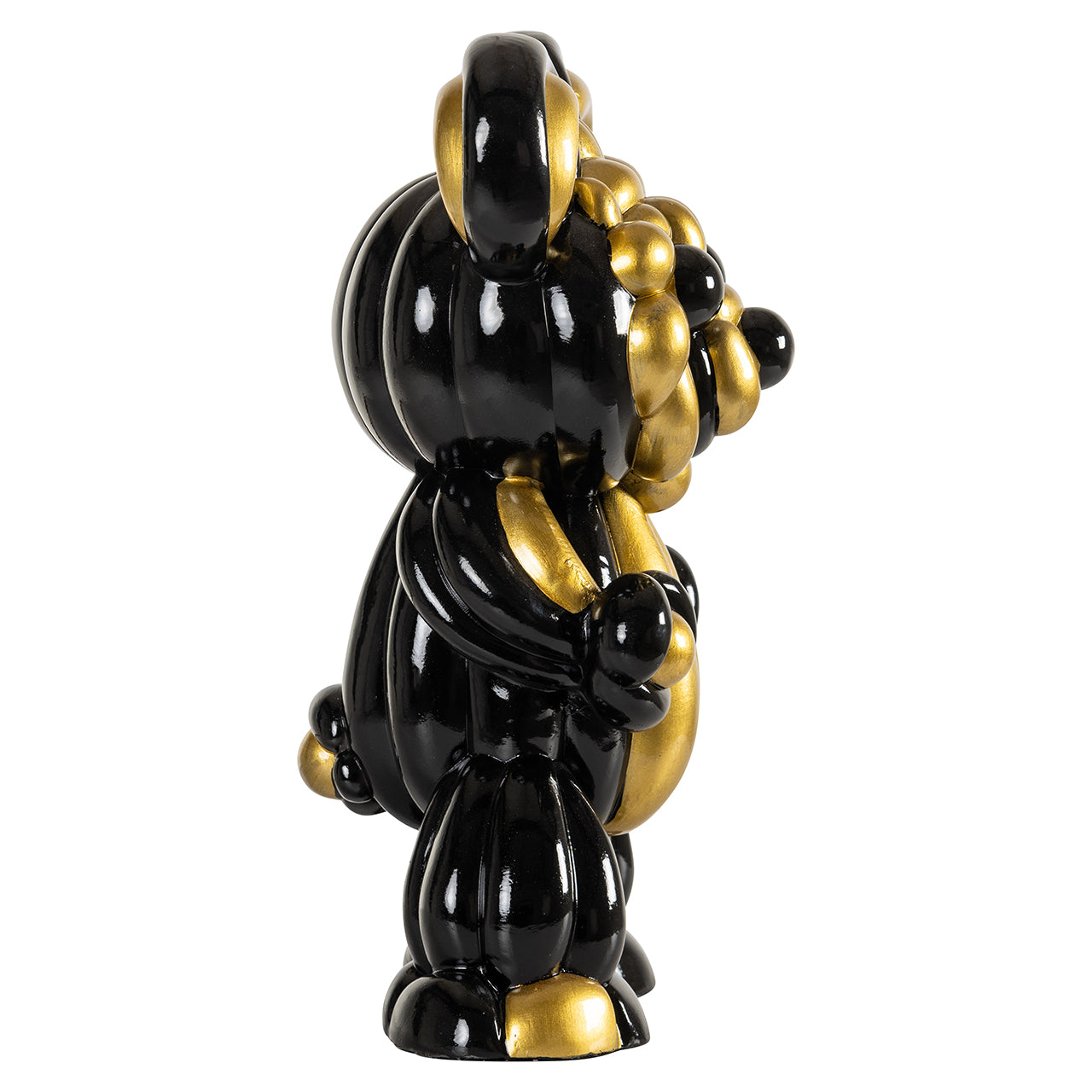 Decorative object Silly (Black/gold)