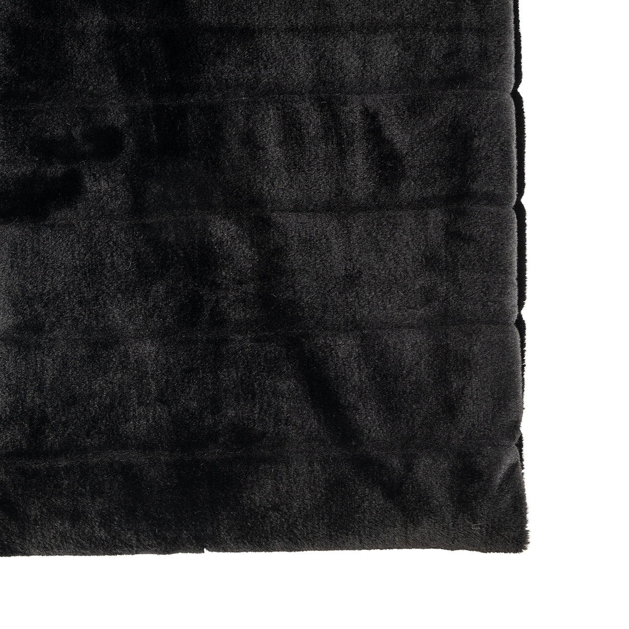 Furry blanket Katie (Black)