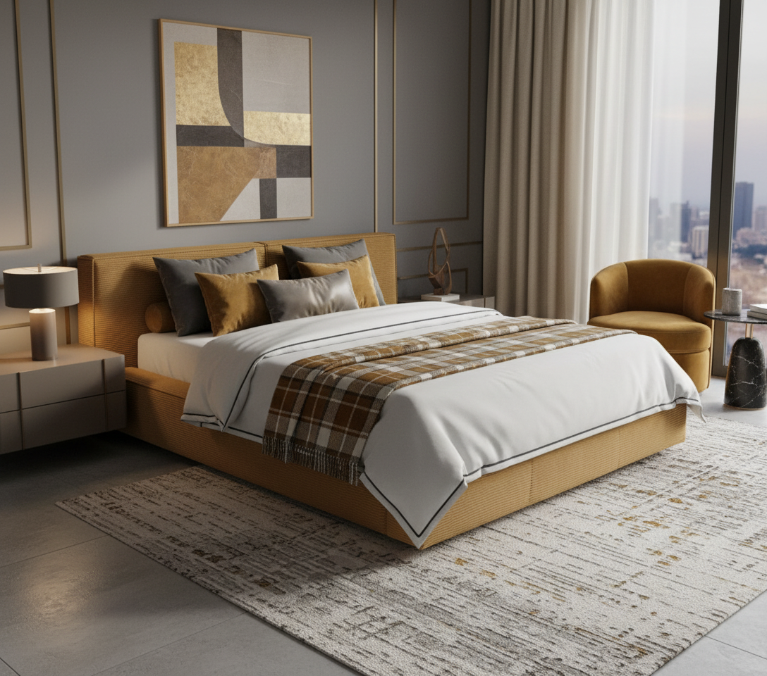 Bedframe Elise - Gold