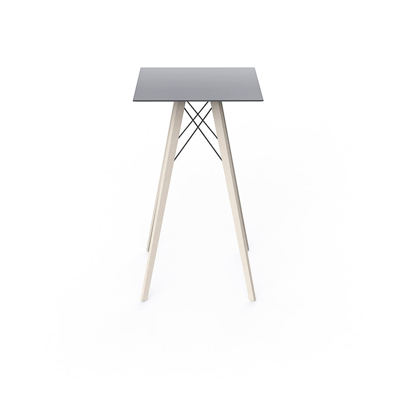 Faz - Wood High Table 60X60X105 Cm