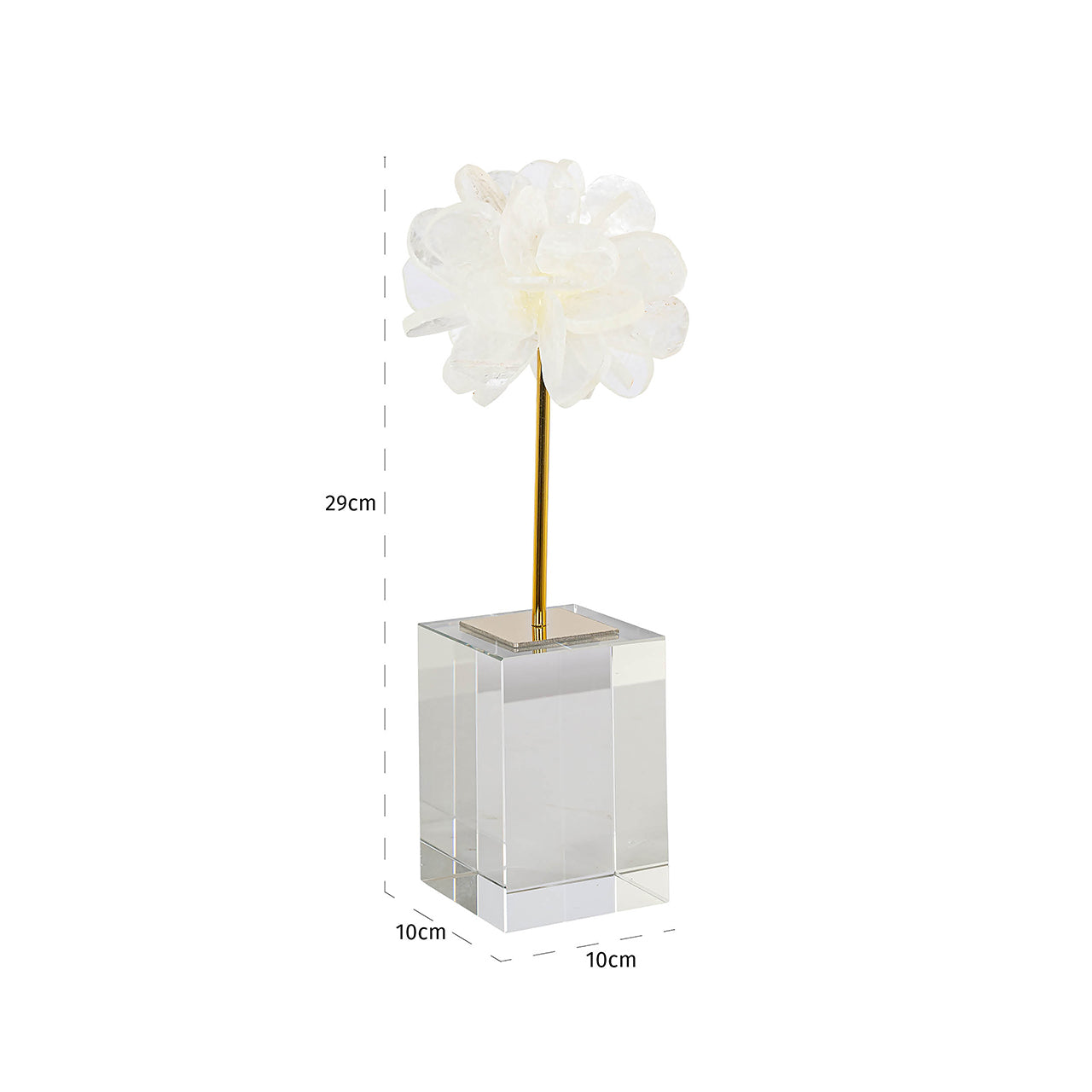 Decorative stand Eline big (White)