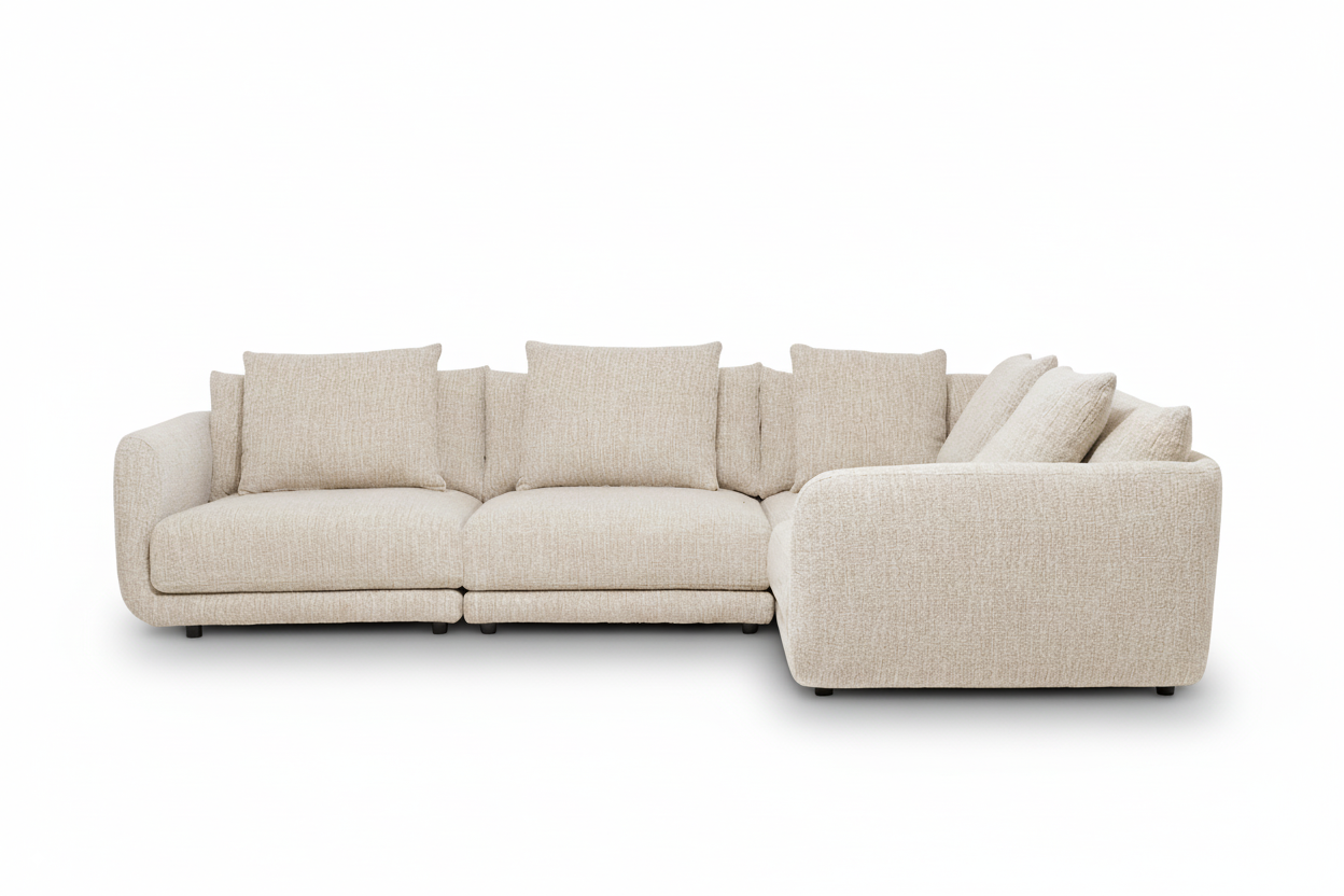Sofa Grena - Beige Corner Sofa 300×214cm